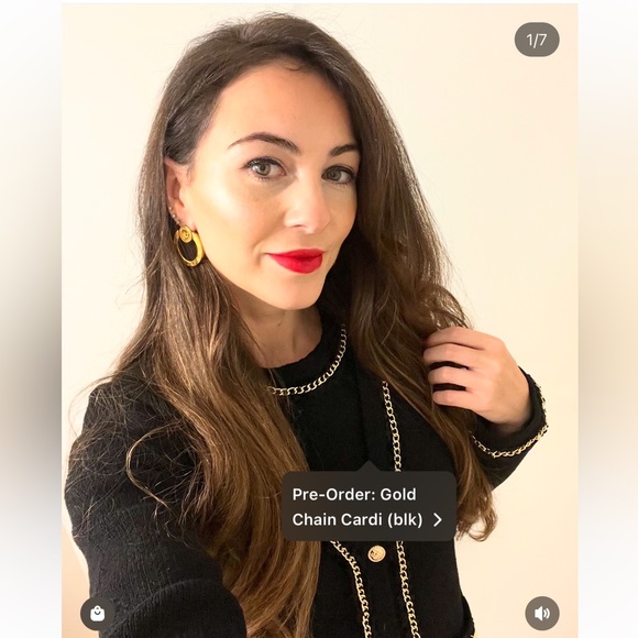 Endless Rose Gold Trimmed Sweater Tank (Size M) - Picture 16 of 16